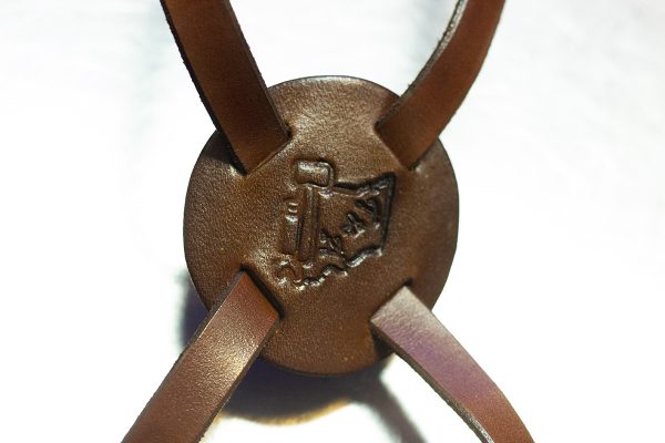 Vintage Biker Gear | Brown Leather Cellphone Holster - Made in the USA